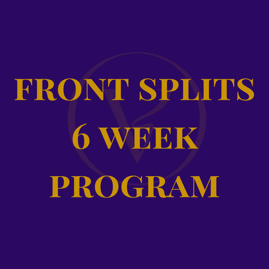 Front Splits 6 Week Program